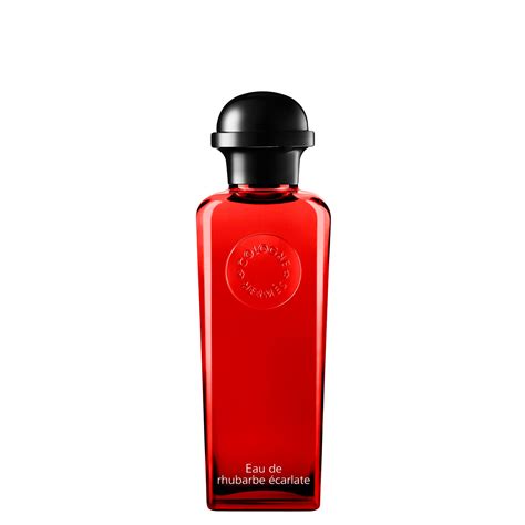 eau de rhubarbe ecarlate by hermes eau de cologne spray|hermes rhubarb soap.